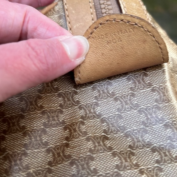 Celine with Exposed Piping 2 corners - Celine Macadam Boston Bag - Picture 15 of 16